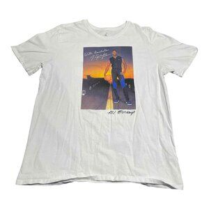 Jordan Shirt Mens XL White Basketball Sunset Graphic Tee Nike MJ‎ Monday